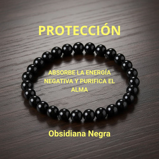 Pulsera de Obsidiana – Transformación y Verdad