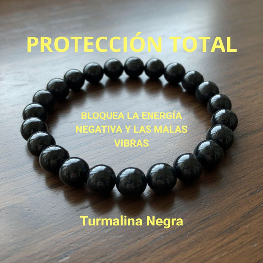 Pulsera de Turmalina Negra – Protección y Fortaleza